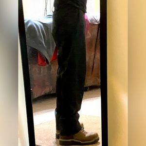 Red Kap elastic insert men’s black work pants 34-29